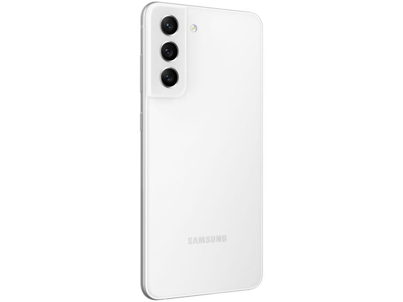 Imagem de Smartphone Samsung Galaxy S21 FE 256GB Branco 5G Octa-Core 8GB RAM 6,4” Câm. Tripla + Selfie 32MP