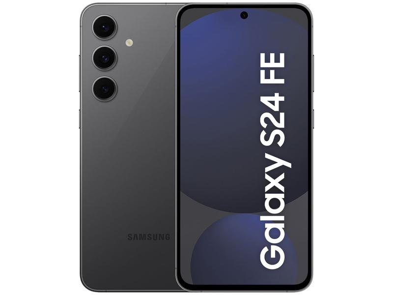 Smartphone Samsung Galaxy S24 FE 256GB 5G 8GB RAM Grafite 6,7" Câm. Tripla + Selfie 10MP Smartphone Samsung Galaxy S24 FE 256GB 5G 8GB RAM Grafite 6,7" Câm. Tripla + Selfie 10MP