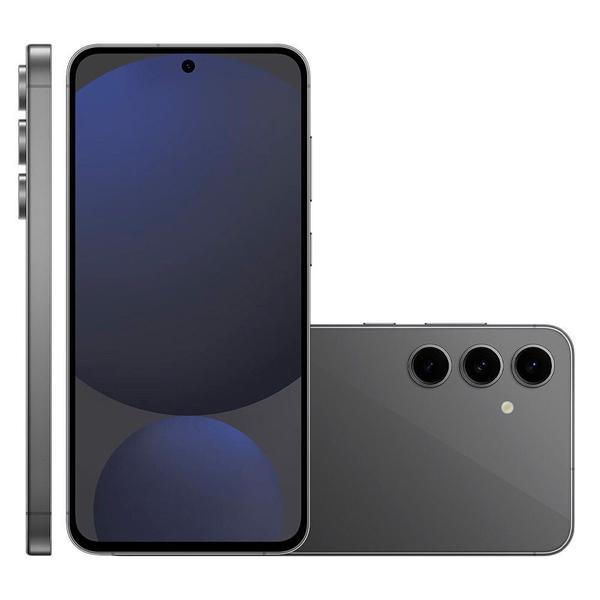 Smartphone Samsung Galaxy S24 FE Câmera Tripla 256GB 5G Grafite S721B