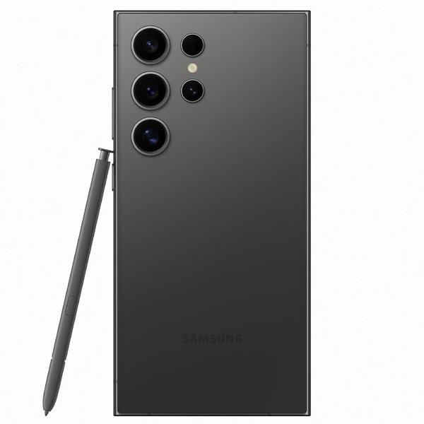 Imagem de Smartphone Samsung Galaxy S24 Ultra 256GB 5G - Titânio Preto, com Caneta S Pen, Galaxy AI, Câmera Quadrupla 200MP + Selfie 12MP, RAM 12GB, Tela 6.8"