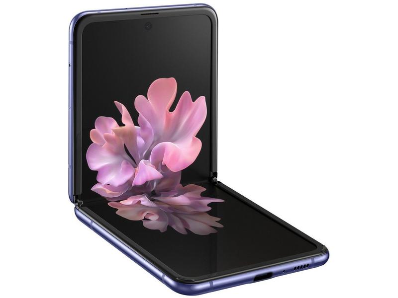 Smartphone Samsung Galaxy Z Flip 256GB - Ultravioleta 8GB RAM 6,7
