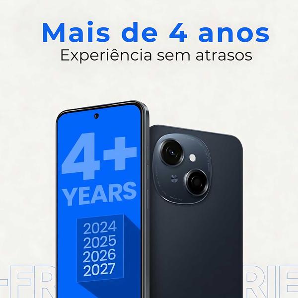 Imagem de Smartphone Tecno Spark GO1 128GB/8GB Ram Câmera dupla 13mp HDR 120Hz Premium design Dual Sim versão Global