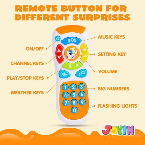 Imagem de Smartphone Toy JOYIN Remote Control Baby Phone com música