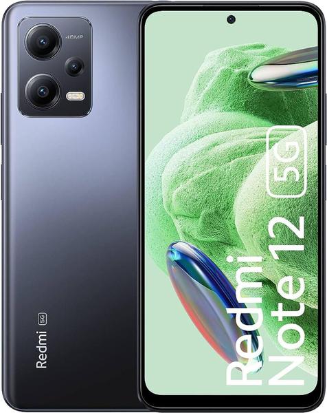 Imagem de Smartphone Xiaomi Note 12 5G 256GB - 8GB Ram (Versao Global) (Onyx Gray) Cinza