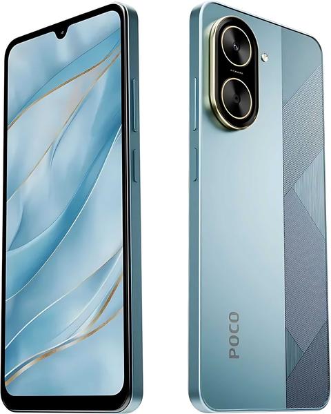 Smartphone Xiaomi POCO C71 128GB 8GB RAM BOOST Câmera dupla 50MP