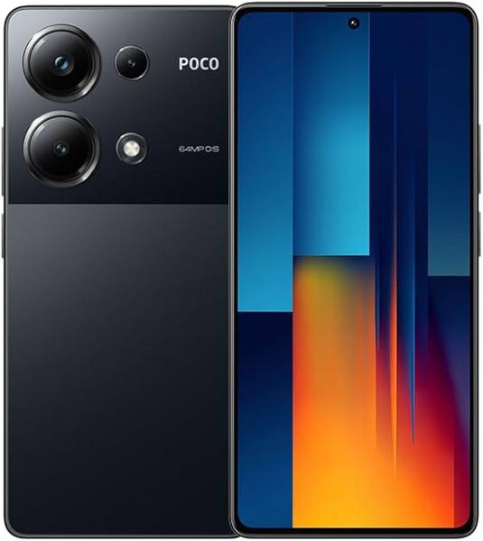 Imagem de Smartphone Xiaomi Poco M6 Pro 256GB / 8GB Ram (Versao Global) (MIDNIGHT BLACK) PRETO