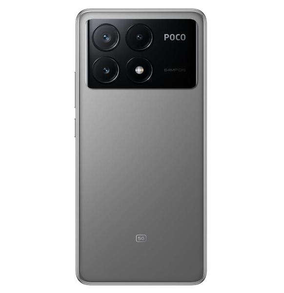 Imagem de Smartphone Xiaomi POCO X6 Pro 5G 12GB+512GB NFC Dimensity 8300-Ultra 64MP triple camera 67W 120Hz AMOLED  (Cinza)