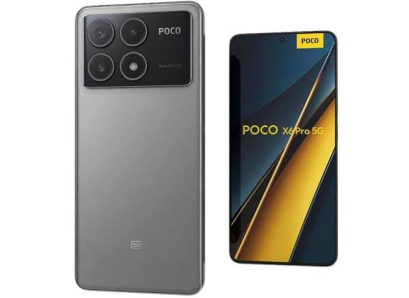 Imagem de Smartphone Xiaomi POCO X6 Pro 5G 256GB (8GB RAM) Grey Cinza