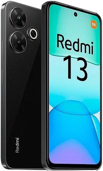 Imagem de Smartphone Xiaomi Redmi 13 128GB 6GB RAM Dual SIM Tela 6.79" (Midnight Black) Preto