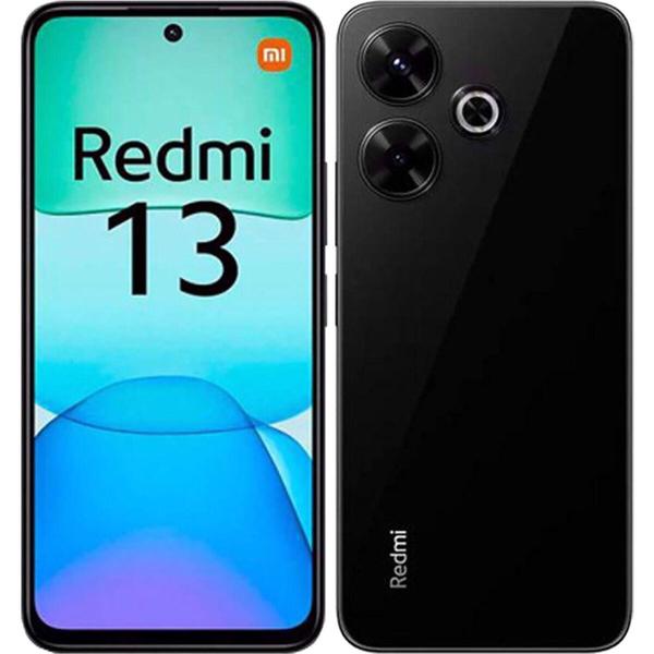 Imagem de Smartphone Xiaomi Redmi 13 256GB 8GB RAM Dual SIM Tela 6.79" (Midnight Black) Preto