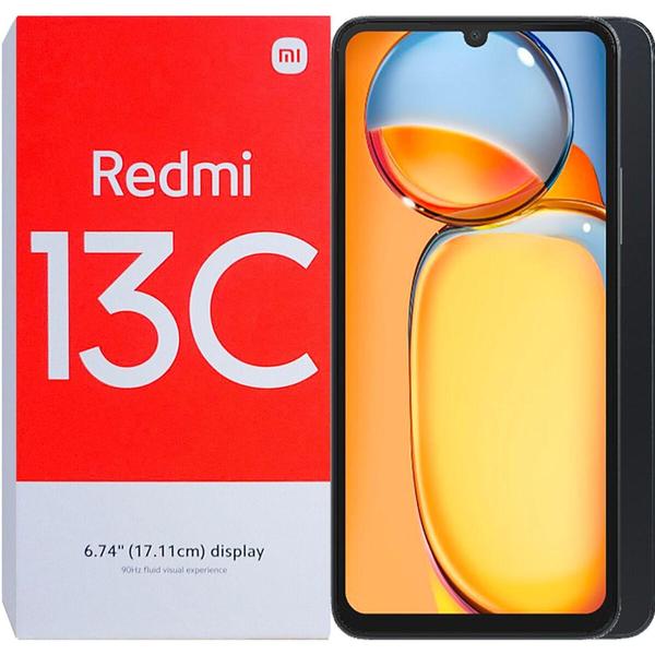 Imagem de Smartphone Xiaomi Redmi 13C 128GB / 4GB RAM (Midnight Black) Preto