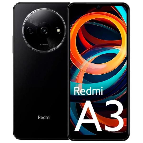 Imagem de Smartphone Xiaomi Redmi A3 Global 128GB 4GB RAM Dual SIM Tela 6.71" - Preto