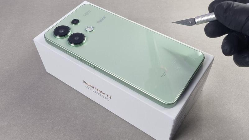 Imagem de Smartphone Xiaomi Redmi Note 13 128GB - 6GB Ram (Mint Green) Verde