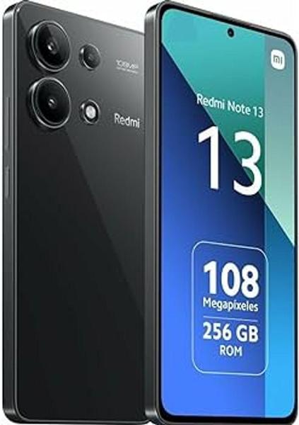 Imagem de Smartphone Xiaomi Redmi Note 13 256GB (8GB RAM) Midnight Black (Preto)