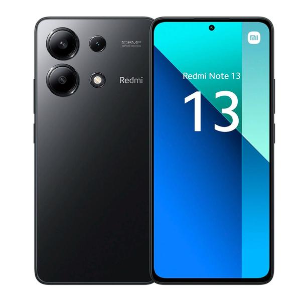 Imagem de Smartphone Xiaomi Redmi Note 13 256GB (8GB RAM) Midnight Black (Preto)