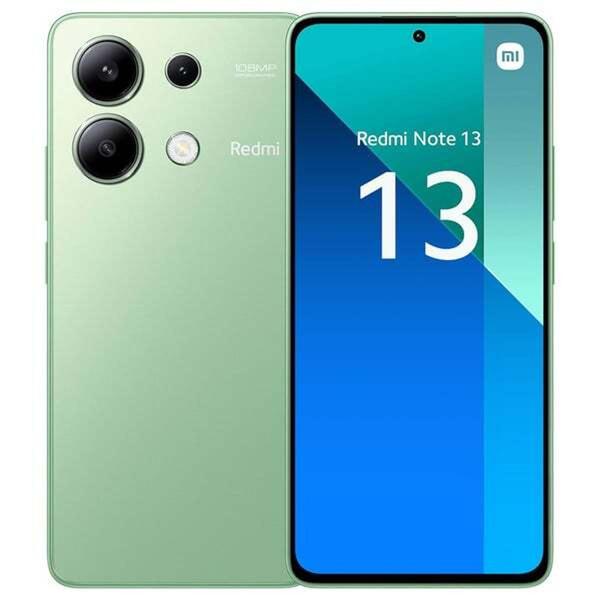 Imagem de Smartphone Xiaomi Redmi Note 13 256GB - 8GB Ram - (Mint Green) Verde