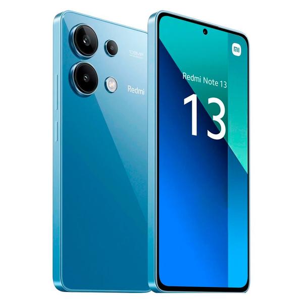 Imagem de Smartphone Xiaomi Redmi Note 13 4G Global 128GB 6GB RAM Dual SIM Tela 6.67" - Azul