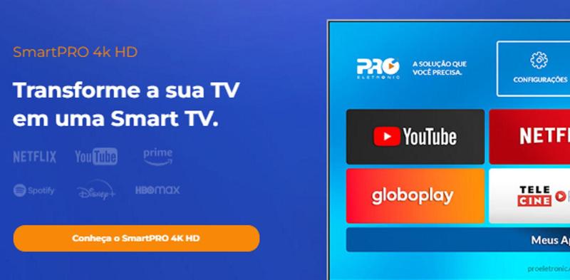 Imagem de Smartpro 4k Hd Box - Prosb-3000/16gb Proeletronic