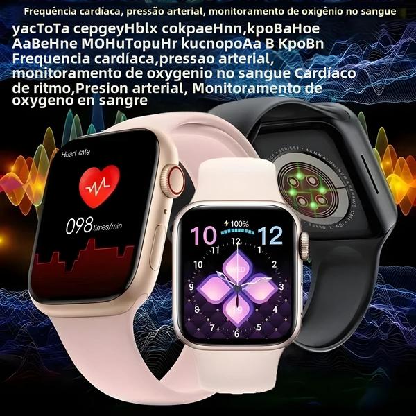 Imagem de Smartwatch À Prova D'água Masculino E Feminino I10 pro Max Série 9 Com Chamada Telefônica Relógio