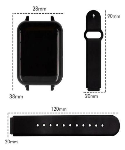 Imagem de Smartwatch B57 Bluetooth Incrível Relógio Inteligente