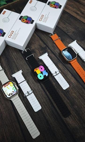 Imagem de Smartwatch C10 Ultra 49mm Serie 10 NFC Jogos Pulseira Extra Lançamento