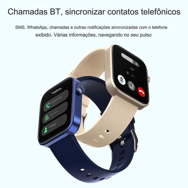 Imagem de SmartWatch Colmi P71 Assistente Google Chamada IP68 Prova D Água Fluido