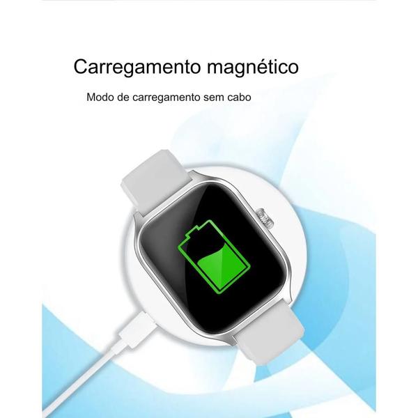 Imagem de SmartWatch D11S Assistente de Voz  IP67 Monitor de Sono ECG Bluetooth 5.0