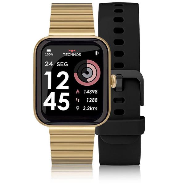 Imagem de Smartwatch Feminino Connect MAX Dourado e Preto - TMAXAH/7D - Technos