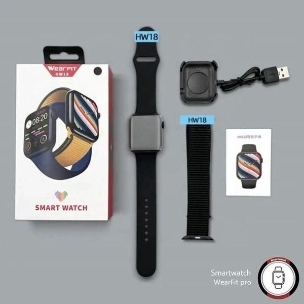 Imagem de Smartwatch Feminino Hw18 Inteligente 38mm Com Duas Pulseiras