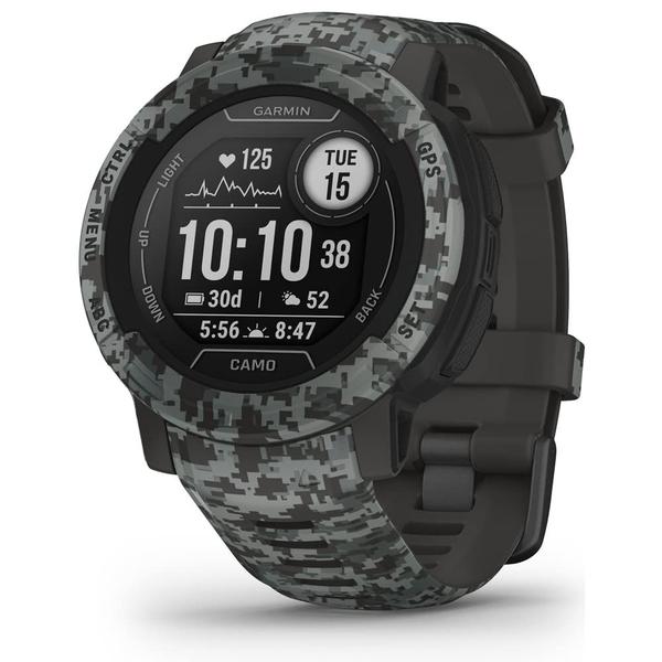 Imagem de Smartwatch Garmin Instinct 2 Camo Edition GPS Graphite Camo