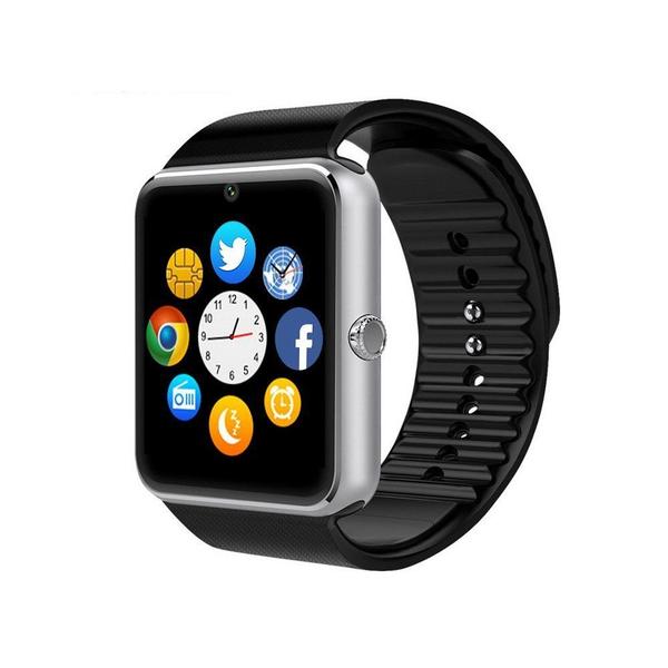 Imagem de Smartwatch GT08 Relógio Inteligente Chip Android iOS Touch Faz ligações - PRATA - Smart Bracelet