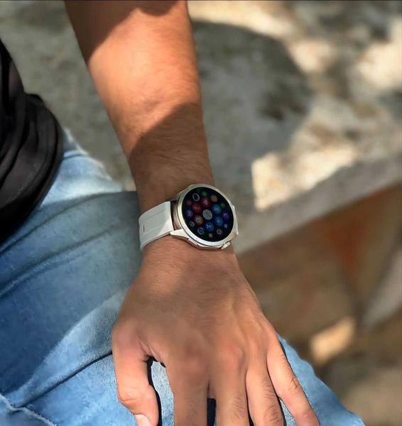 Imagem de Smartwatch GT4 MAX: AMOLED, NFC, GPS, Monitor de Saúde e Chamadas. Ideal para Esportes e Comandos de Voz com ChatGPT e Siri!