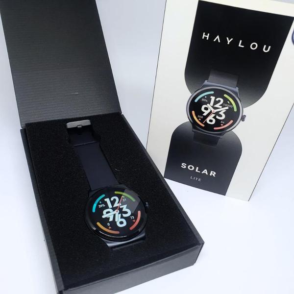 Imagem de Smartwatch Haylou Solar Lite: Esportivo, Prova d'Água, Longa Duração de Bateria, Compatível com Android e iOS