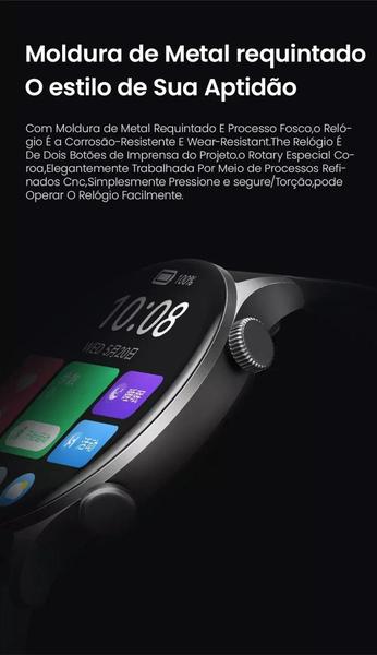 Imagem de Smartwatch Haylou Solar Plus RT3 Amoled A Prova Dagua