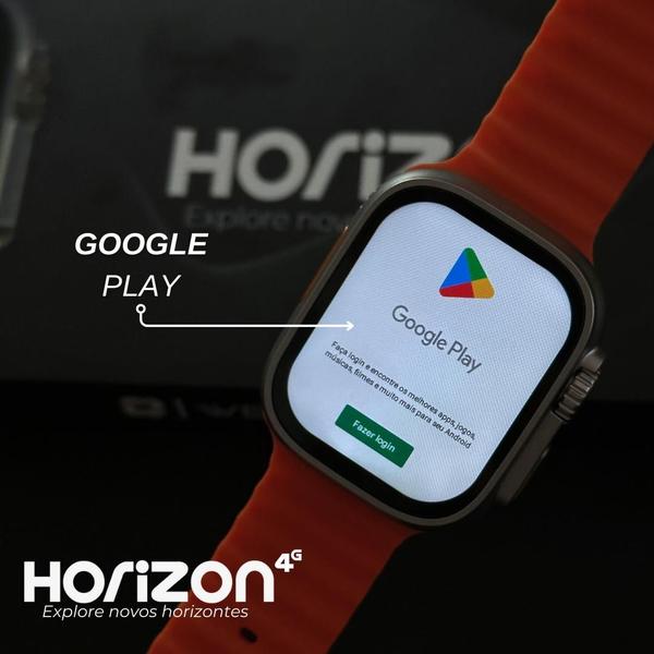 Imagem de SmartWatch Horizon 4G c/ 2GB de Ram e 16GB de Memória