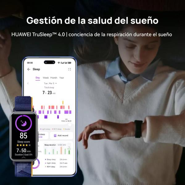 Imagem de Smartwatch Huawei Band 9 1.47 Com Bateria Até 14 Dias Azul