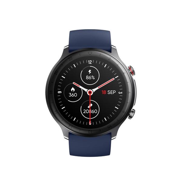 Imagem de SmartWatch Husky Sports 700 GPS, Preto, Pulseira Extra Azul Marinho, Com GPS - HSPH000