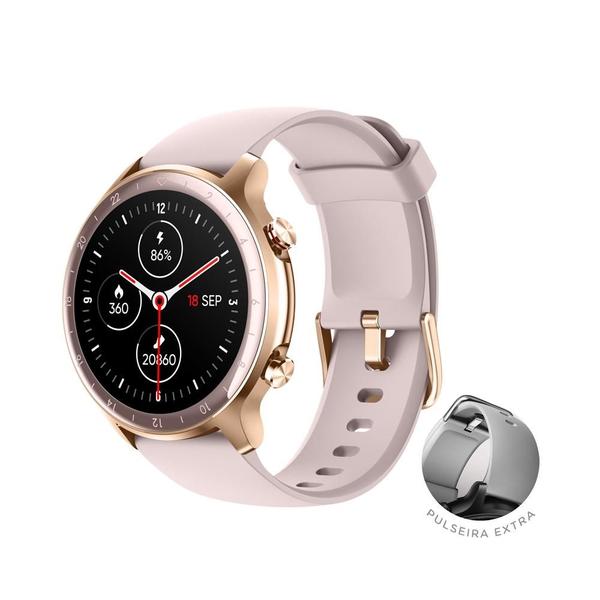 SmartWatch Husky Sports 700 GPS, Preto, Pulseira Extra Cinza, Com GPS - HSPH004 SmartWatch Husky Sports 700 GPS, Preto, Pulseira Extra Cinza, Com GPS - HSPH004