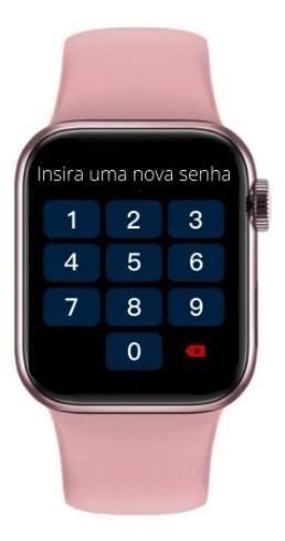 Imagem de Smartwatch Hw12 Rosa Feminino 40mm Tela Infinita