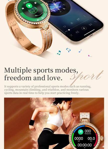 Imagem de Smartwatch Hw16 Mini Fashion + Bracelete e Brincos Edição Limitada