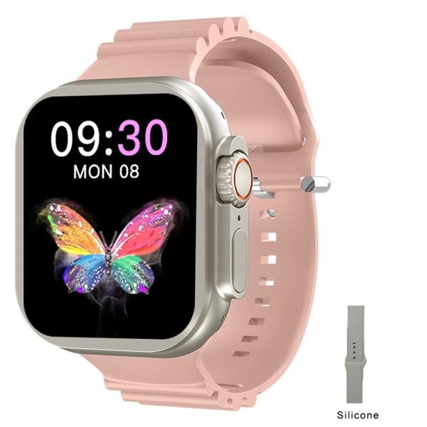 Imagem de Smartwatch Hw68 Series 8 Ultra Mini 41mm Nfc infantil ou pulso fino dia das crianças