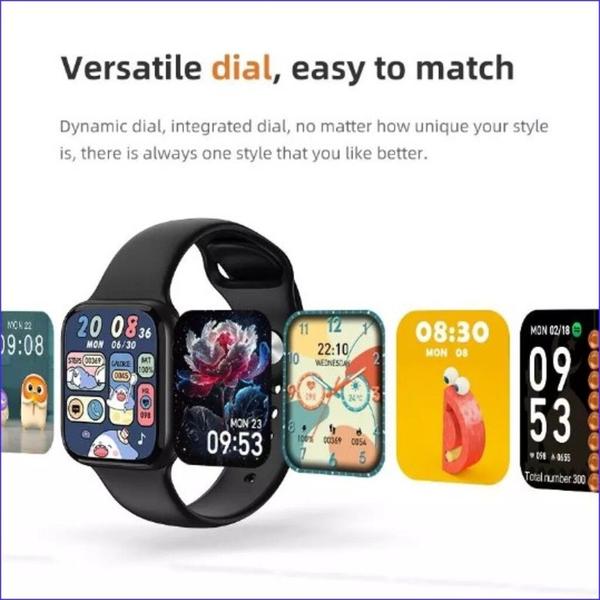 Imagem de Smartwatch Hw9 Ultra Mini 41mm Serie 9 Com Pulseira Extra NFC