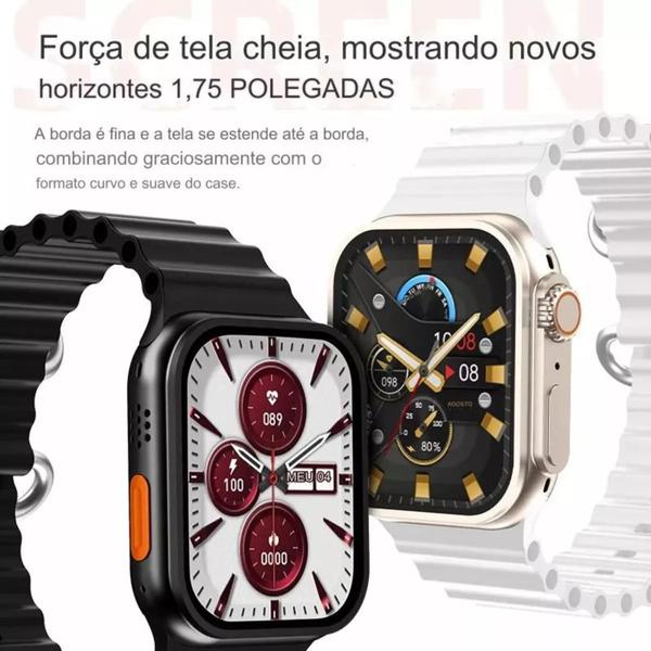 Imagem de Smartwatch Hw9 Ultra Mini Serie 9 41mm Tela Pequena C/ 2 Pulseiras