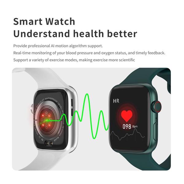 Imagem de SmartWatch I7 Bluetooth Assistente de Voz ECG Saúde