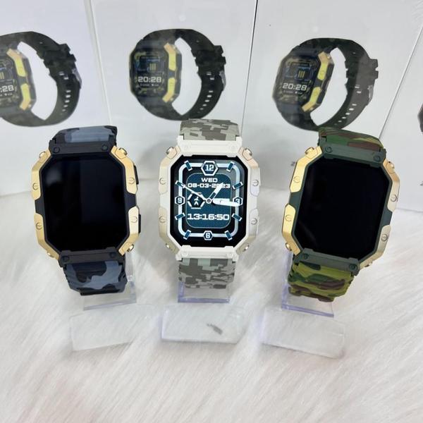 Imagem de Smartwatch inteligente Militar tático Zwear ZW05 resistente prova d'água esportivo 2024