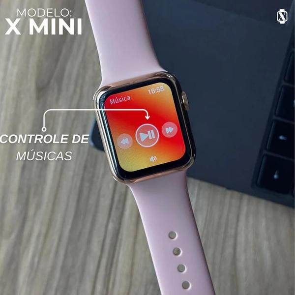 Imagem de Smartwatch Inteligente Watch X Mini 40mm Lançamento Microwear