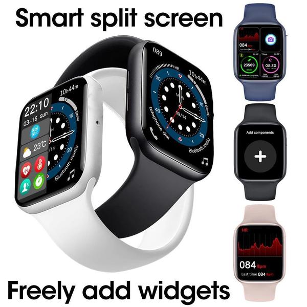 Imagem de Smartwatch Iwo W28 Pro Série 8 Watch8 C/ Nf E Comand De Voz preto