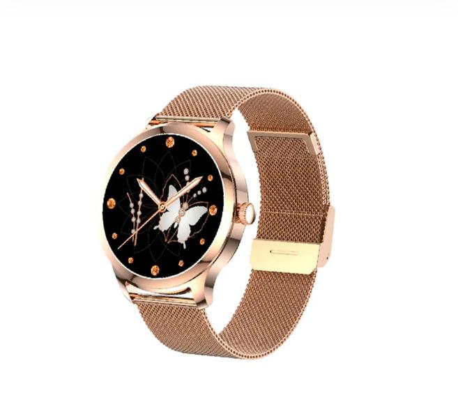 Smartwatch LEVEL LVW-30 Dourado, 1,3 Pol, Resistência à Água, Pulseira metal Imagem de Smartwatch LEVEL LVW-30 Dourado, 1,3 Pol, Resistência à Água, Pulseira metal