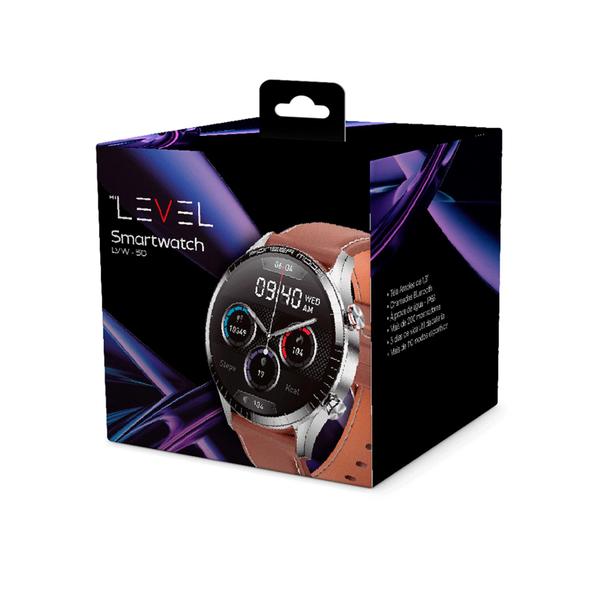 Imagem de SmartWatch Level LVW-50, Tela AMOLED de 1.3", Compatível com iOS e Android