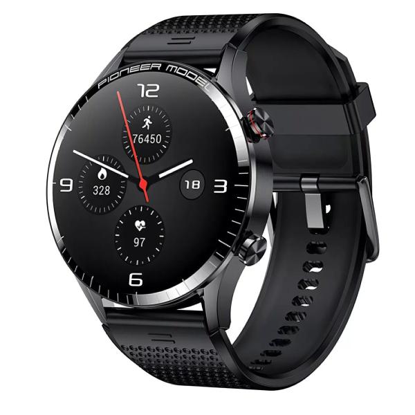 Imagem de Smartwatch Level Lvw-50s Com Tela Amoled 1.3 Android E Ios  LVW-50S BLK/SIL.BLK